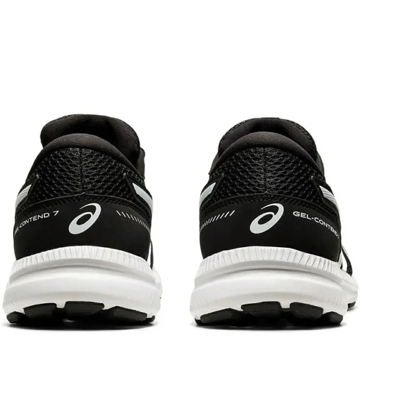 Asics Men's Gel-Contend 7 Running Shoes, Color black -whiteSize 13 Men's, New - Picture 4 of 12